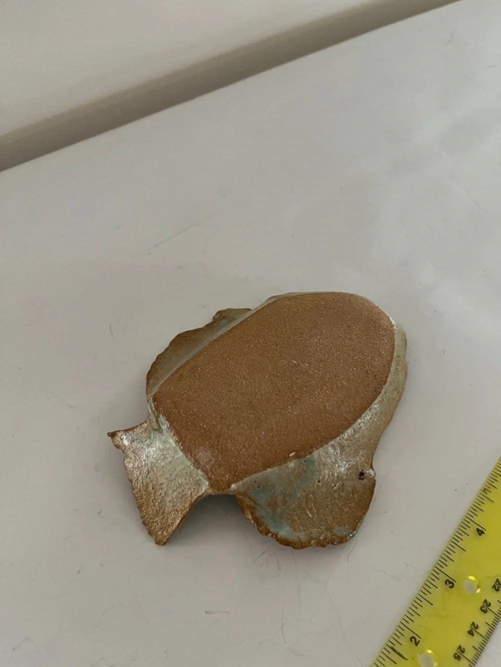 Hand thrown pottery fish dish